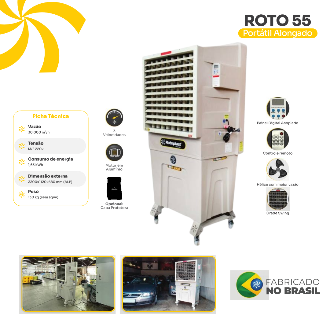 ROTO 55 Potátil Alongado
