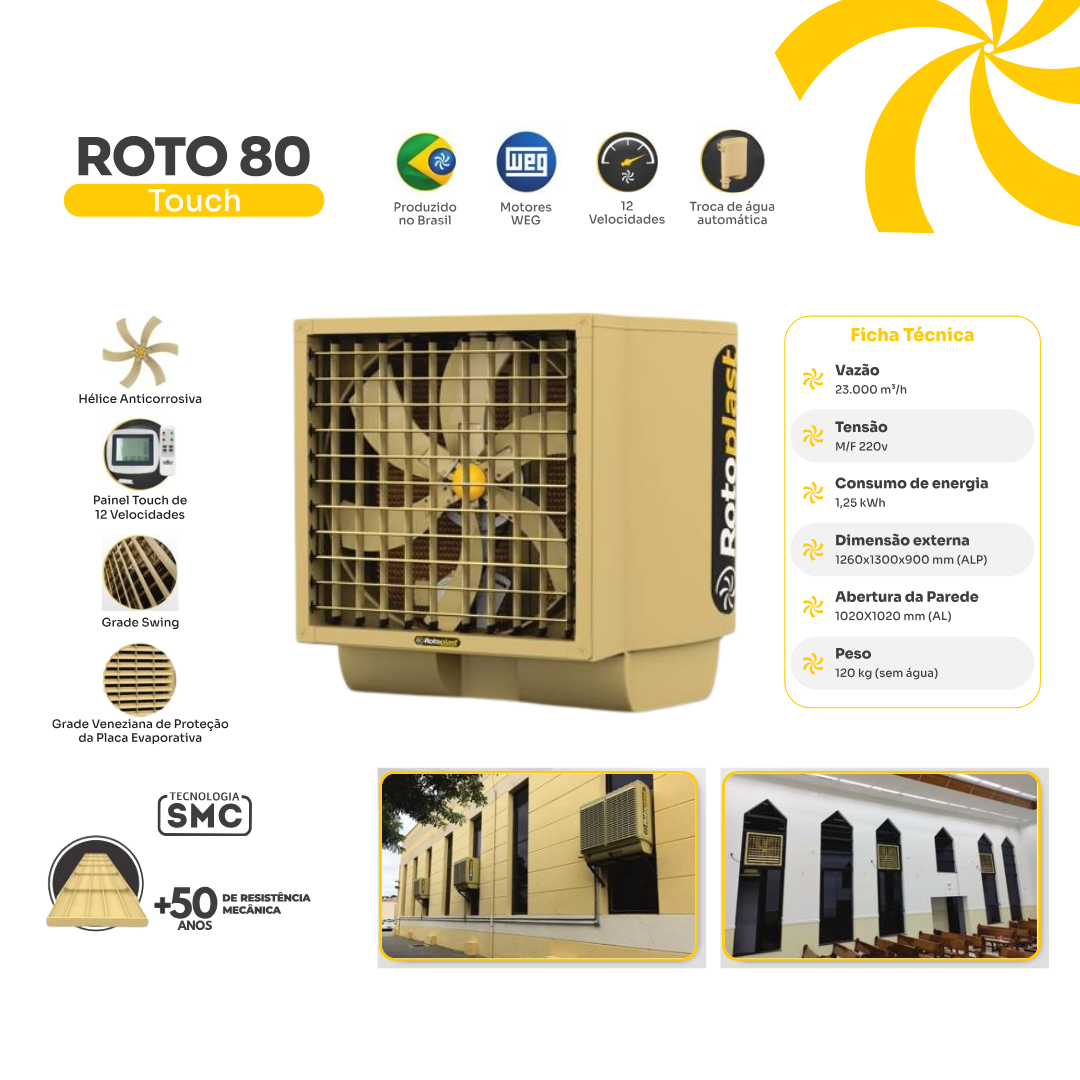 ROTO 80 Touch